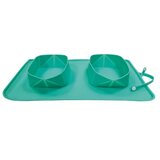Croci Silikonska cinija dupla plava 38x22x5cm | ePonuda.com