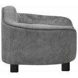 SOFA za pse siva 67 x 47 x 36 cm plišana | shoptok.hr
