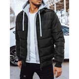 DStreet Kurtka zimowa męska pikowana czarna | Shoptok.si