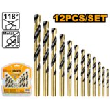  Set HSS burgija za metal 12/1 AKDB1125 SUPER INGCO Cene