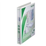 Leitz 2 ring dosszié panoramámás 44 mm, A4, maxi, PP, bela | Shoptok.si