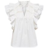 Only Topi & Bluze Noos Top Sunny Life - Cloud Dancer Bela | Shoptok.si
