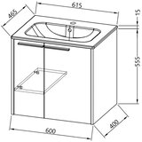 Kolpa San bella oub 60 wh ormarić sa umivaonikom | Eponuda.com