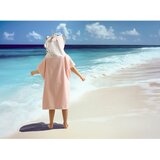 Good Morning Rožnat bombažen otroški pončo Lola – | Shoptok.si