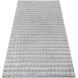 RugsX Preproge Preproga BUBBLE srebro 21 IMITACIJA ZAJČJEGA KRZN 200x290 cm Srebrna | Shoptok.si