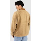 Passenger Trekker Recycled Deep-Pile Sherpa Jacket biscuit | Shoptok.si