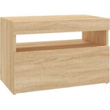 TV ormarić s LED svjetlima boja hrasta sonome 60x35x40 cm | shoptok.hr