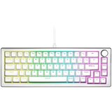Cooler Master CK720 Gaming mehanička tastatura, brown switch, bela (CK-720-SKKM1-US)