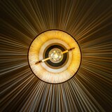  Brilagi - LED plafonski luster CERIA BOHO 1xE27/40W/230V prečnik 28 cm braon | Eponuda.com
