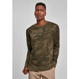 Build your Brand Camo Crewneck Olive Camo | Shoptok.si