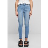 Urban Classics Women's Skinny Fit Jeans Light Blue Cene