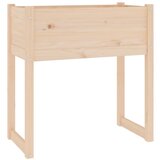 Maison Chic Visoka greda - Greda - Cvetlični Lonec 78x40x81 cm trdna borovina, (21789443) | Shoptok.si