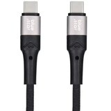 Blue Star pleteni kabel z USB C na USB C konektorjem 3A 60W 2m | Shoptok.si