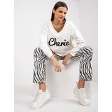 FANCY Sweatshirt-FA-BL-7754.55P-white-black | Shoptok.si
