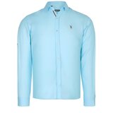 Dewberry G674 MENS SHIRT-CYAN Cijene