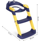 ECO TOYS WC daska za djecu sa stepenicama i ljestvama, plava, | shoptok.hr