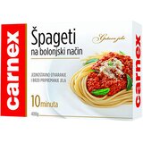 Carnex Špagete na bolonjski način, Gotovo jelo, 400g | Eponuda.com