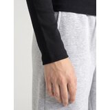 Sinsay Pamučna majica dugih rukava s Henley izrezom | shoptok.hr