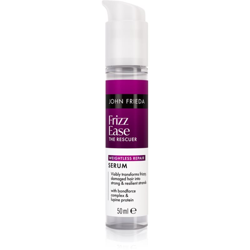 John Frieda Frizz Ease The Rescuer Weightless Repair Serum krepilni serum za poškodovane lase 50 ml Cene