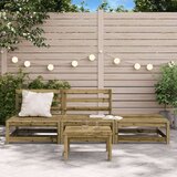  Sofa s osloncem za noge od impregnirane borovine | shoptok.hr