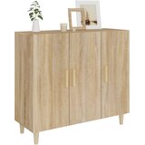  Komoda boja hrasta sonome 90x34x80 cm od konstruiranog drva | Eponuda.com