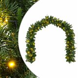  Božićni vijenci Zelena 270 cm PVC i PE 50 LED lampica | shoptok.hr