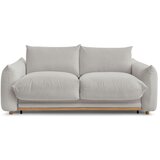Bobochic Paris Svijetlo siva sklopiva sofa 214 cm Ernest – Cijene