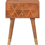  Nočna omarica 43x30x58 cm trden mangov les, (20730028) | Shoptok.si