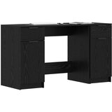 Stol s ladicama Crni hrast 133 x 50 x 75 cm Konstruirano drvo | shoptok.hr