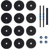 2-u-1 set bućica Crna i Plava 121 x 19 5 x 19 5 cm | shoptok.hr