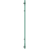 vidaXL Kuhinjska obloga Črna Steklo 120 x 40 cm Trdna | Shoptok.si