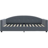  Dnevni krevet s madracem tamnosivi 100 x 200 cm baršunasti | shoptok.hr