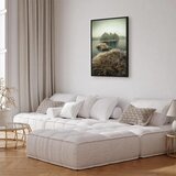  Slika - Autumn in the Wetlands (1 Part) Vertical 80x120 U crnom drvenom okviru | shoptok.hr