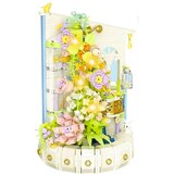  Set građevnih kocki – Floral Tower s LED svjetlom, 632 dijela | shoptok.hr