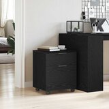 Kabinet za datoteke s ladicama Crni hrast 45 x 38 x 54 cm | Eponuda.com