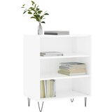  Komoda sjajna bijela 57 x 35 x 70 cm od konstruiranog drva | shoptok.hr