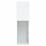 TV ormarići s LED svjetlima 2 kom bijeli 30,5x30x102 cm | shoptok.hr