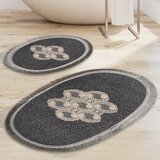 Hanah home Set od 2 kupaonska tepiha Antracit | Eponuda.ba
