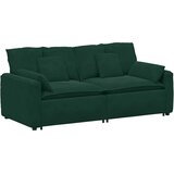  Modularna sofa s jastucima tamnozelena | shoptok.hr