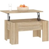  Stolić za kavu boja hrasta 79 x 49 x 41 cm konstruirano drvo | shoptok.hr
