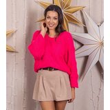 UR/CEO Soft dark pink long sleeve sweater Rianne | ePonuda.com