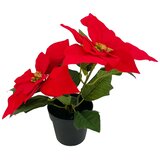 Umjetna biljka Božićna zvijezda u tegli, 40 cm, sort | shoptok.hr