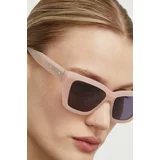 AllSaints Sončna očala ženski, roza barva