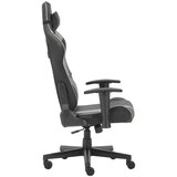 DXRacer GAMING STOL umetna masa, tekstil siva, črna | Shoptok.si