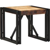 vidaXL Stolić za kavu 40x40x35 cm od masivnog grubog drva manga | shoptok.hr
