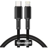 Baseus Kabel za iPhone USB-C - Lightning fast charging 20W 1m - črn, (21091022) | Shoptok.si