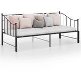 The Living Store Izvlečni posteljni okvir črn iz kovine 90x200 cm - Posteljni Okvir, (21527624) | Shoptok.si
