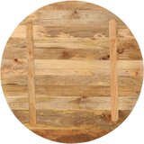 Stolna ploča Ø 90 x 3 8 cm okrugla od masivnog drva manga | shoptok.hr