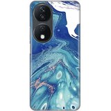  torbica silikonska print za honor X7b blue marble Cene