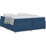  Konstrukcija postelje z vzmetnico Modra 180 x 200 cm blago, (5000069890) | Shoptok.si